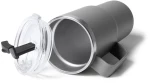 Θερμός - κούπα 500 ml γκρι ανοξείδωτο ατσάλι Υ18,9xØ9εκ.