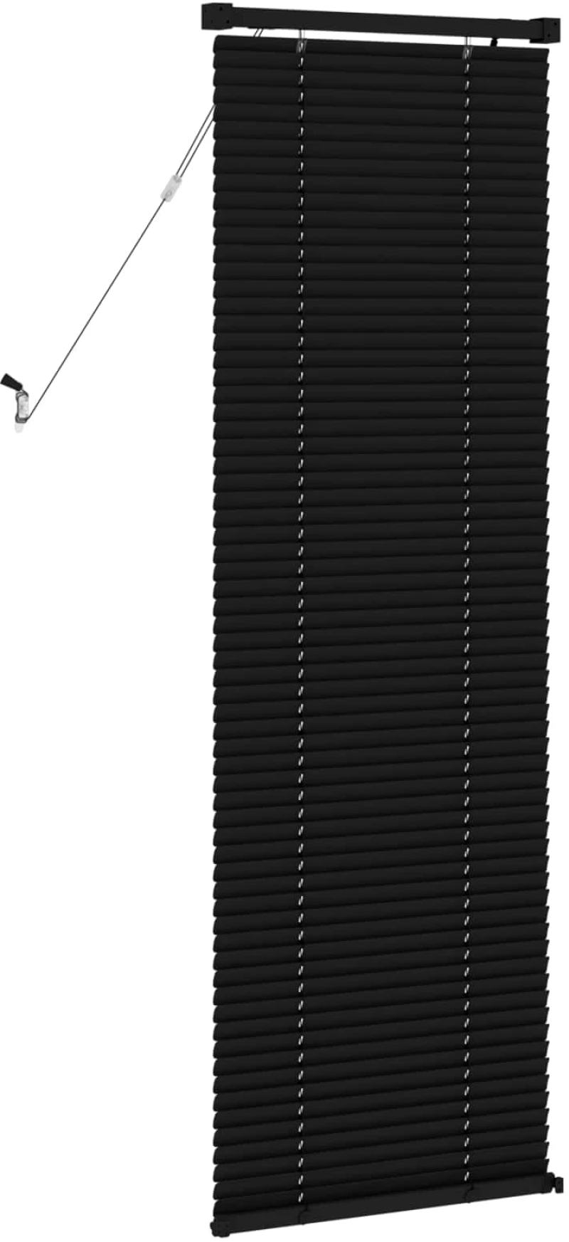 vidaXL Βενετσιάνικη Σκίαση Μαύρο 150 x 40 εκ PVC