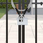 vidaXL Λουκέτο 2 pcs Ασημί Ατσάλι