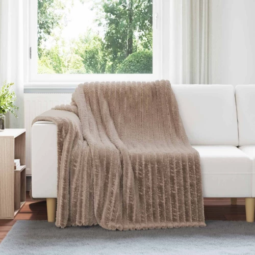 vidaXL Κουβέρτα Καμηλοπάρδαλη 200 x 150 cm Μαλλί