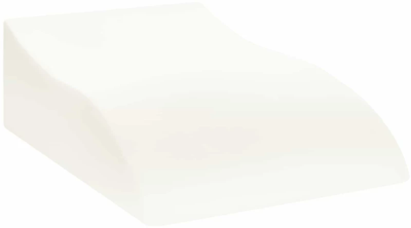 vidaXL Μαξιλάρι Ποδιών Λευκό 68 x 40 x 21,5 εκ PU Αφρός