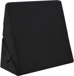 vidaXL Μαξιλάρι Γωνίας Μαύρο 55 x 55 x 26 εκ. Αφρός Μνήμης