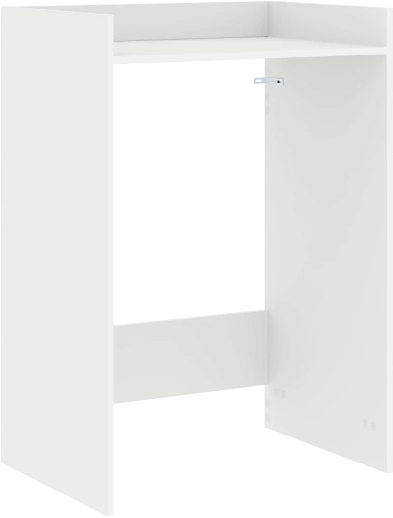 vidaXL Ντουλάπα Πλυντηρίου Λευκό 67,5 x 48 x 97 εκ Επεξεργασμένο ξύλο