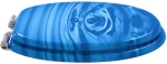vidaXL Μαλακή κλειστή λεκάνη 2 pcs Μπλε Σταγόνα 44 x 38 εκ.