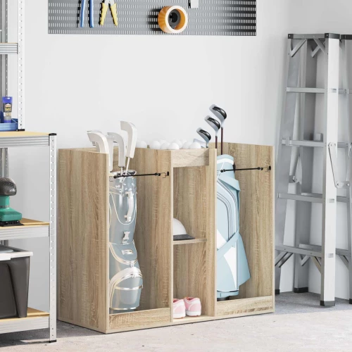 vidaXL Ντουλάπι Γκολφ Μονόχρωμο Δρύς Sonoma 102 x 45 x 85,5 εκ