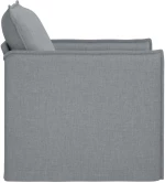 vidaXL Καναπές Ανοιχτό γκρι 75 x 82 x 85 εκ ύφασμα