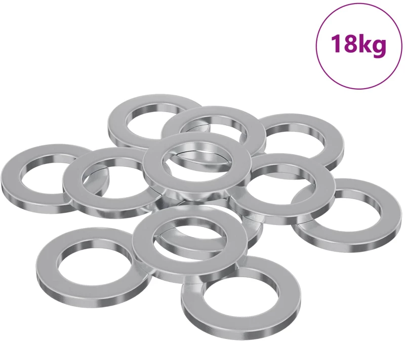 vidaXL Βίδες 50000 pcs Ασημί Σίδερο