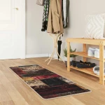 vidaXL Χαλί Runner MARSA Πολύχρωμο 50 x 150 cm Πολυέστερ και PVC