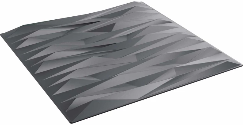 vidaXL Πάνελ τοίχου 12 pcs Γκρίζο Πέτρες 50 x 50 cm Φελιζόλ XPS