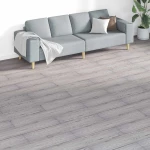 vidaXL Πλάκες Δαπέδου 18 pcs Σκούρο Γκρι 5,26 τ.μ. PVC