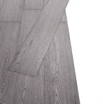vidaXL Πλάκες Δαπέδου 18 pcs Σκούρο Γκρι 5,26 τ.μ. PVC