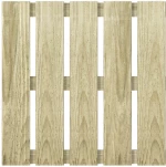vidaXL Πλάκα Κατασκευής 6 pcs Πράσινο 50 x 50 cm