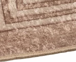 vidaXL Χαλί Runner MARSA Λευκός 50 x 150 cm Πολυέστερ και PVC