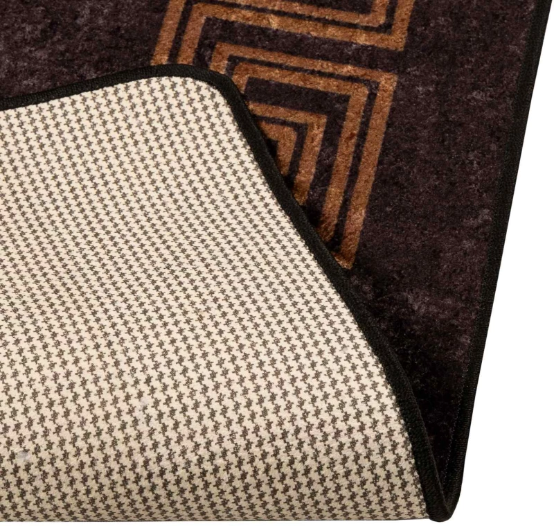 vidaXL Χαλί Runner MARSA Μαύρο 50 x 300 εκ Πολυέστερ και PVC