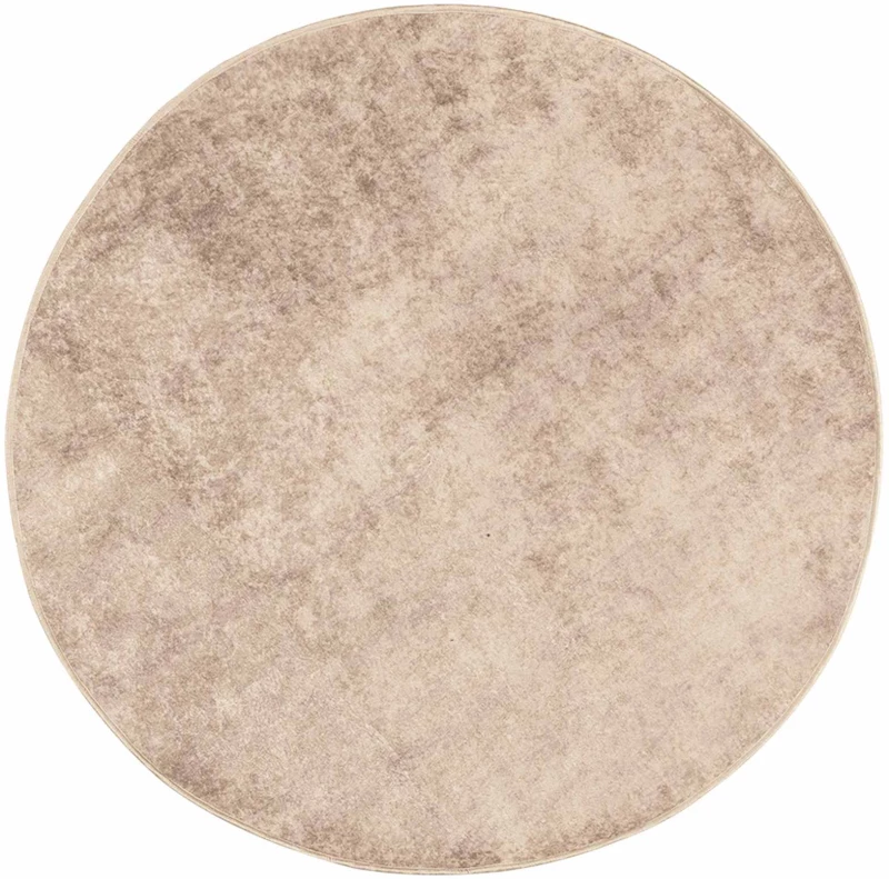 vidaXL Χαλί Runner MARSA Μπεζ 120 x 120 cm Πολυέστερ και PVC