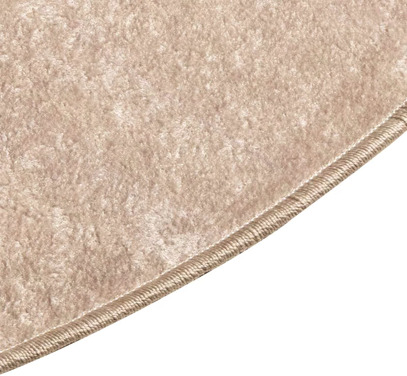 vidaXL Χαλί Runner MARSA Μπεζ 120 x 120 cm Πολυέστερ και PVC