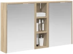 vidaXL Σετ Ντουλαπιών Μπάνιου 3 pcs 106 x 16 x 62,5 εκ.