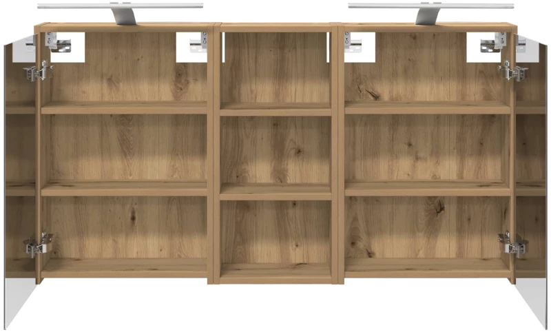 vidaXL Σετ Ντουλαπιών Μπάνιου 3 pcs 116 x 16 x 62,5 εκ.