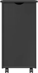 vidaXL Κινητό Ντουλάπι Γκρι 34 x 39 x 65,5 cm Στερεό ξύλο πεύκου