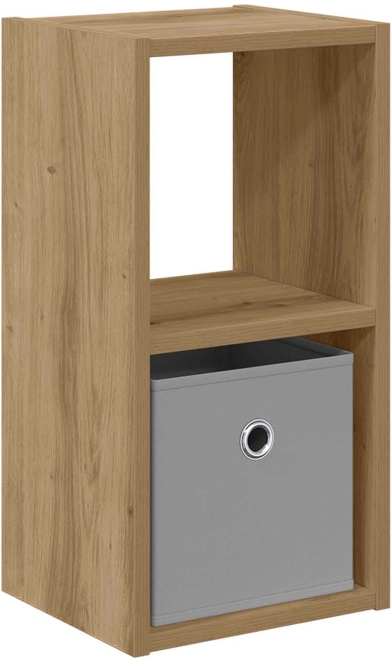 vidaXL Κομοδίνο Artisan Oak 25,5 x 22 x 49,5 εκ Επεξεργασμένο ξύλο