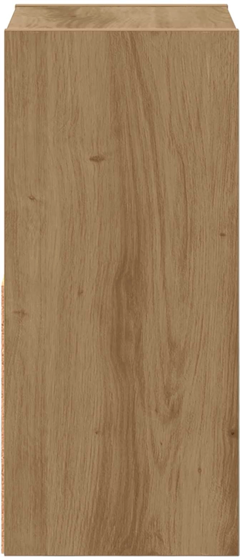 vidaXL Κομοδίνο Artisan Oak 25,5 x 22 x 49,5 εκ Επεξεργασμένο ξύλο
