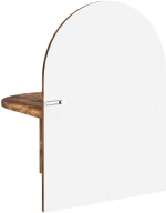 vidaXL Κομοδίνο Καπνιστή Δρυς 48 x 49 x 65 εκ.