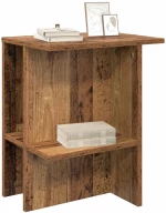 vidaXL Τραπεζάκι σαλονιού 2 pcs Παλαιωμένο ξύλο 40 x 30 x 49 εκ.