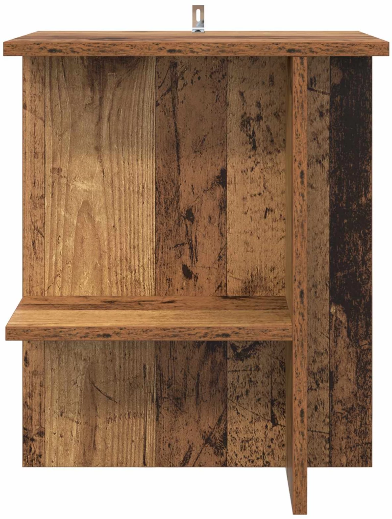 vidaXL Τραπεζάκι σαλονιού 2 pcs Παλαιωμένο ξύλο 40 x 30 x 49 εκ.