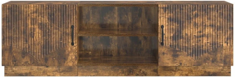 vidaXL Ντουλάπι TV Καπνισμένο Ξύλο Δρυός 150 x 31 x 47 εκ