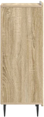 vidaXL Πλαϊνό γραφείο Sonoma Δρυς 34,5 x 33 x 92 εκ.