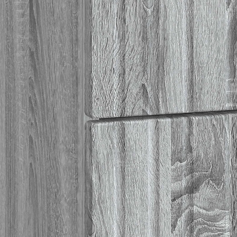 vidaXL Κομοδίνο Γκρι Sonoma 43x 41 x 66,5 εκ Επεξεργασμένο Ξύλο