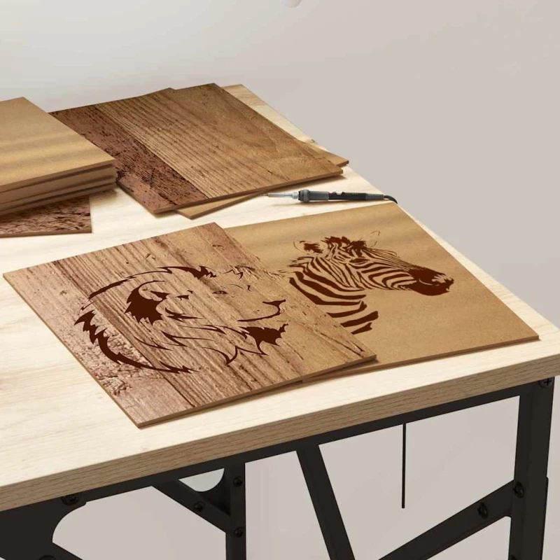 vidaXL Διακοσμητικά Πάνελ 12 pcs Παλιό ξύλο 21 x 30 x 0,27 εκ