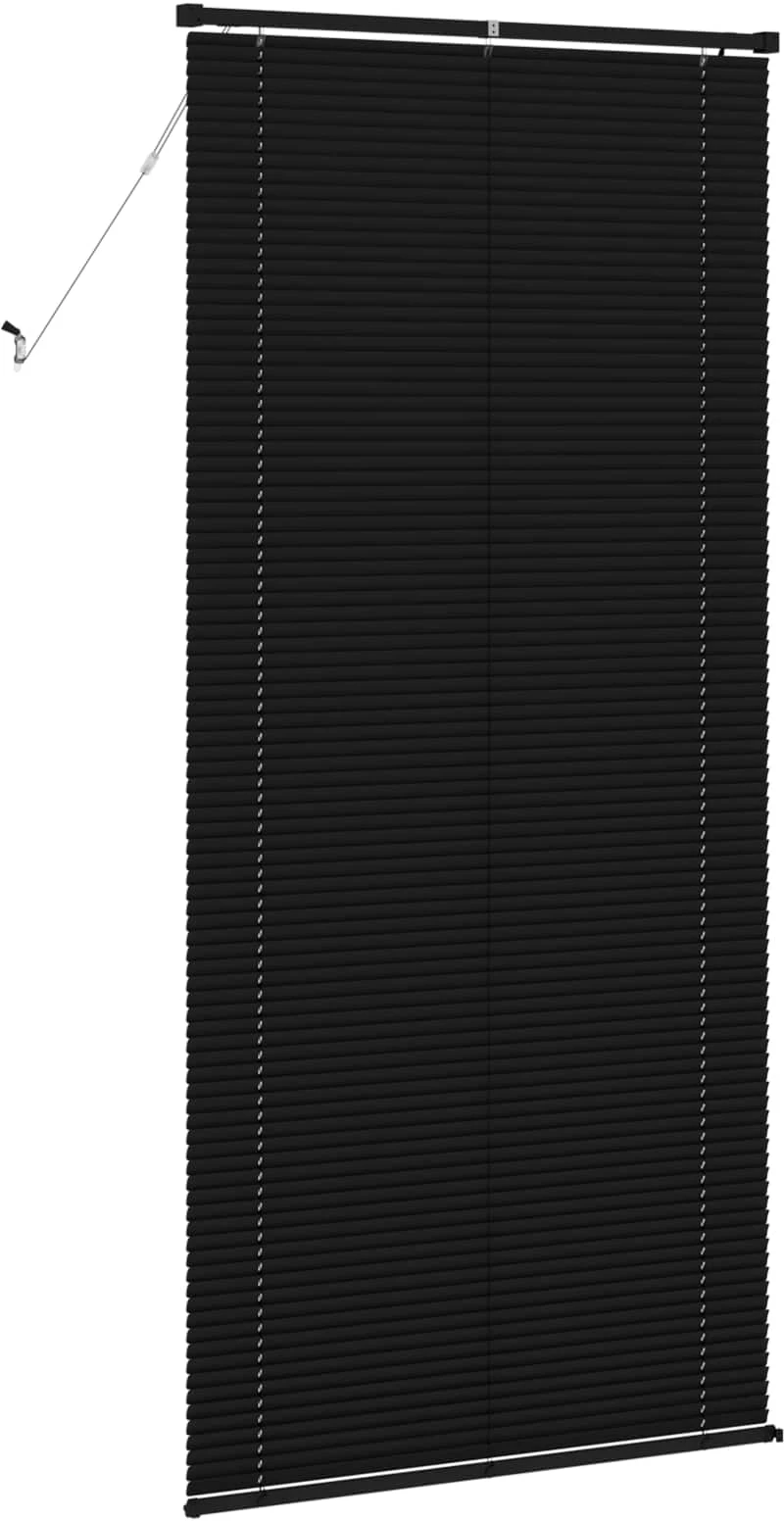 vidaXL Βενετσιάνικη Σκίαση Μαύρο 213 x 70 εκ PVC