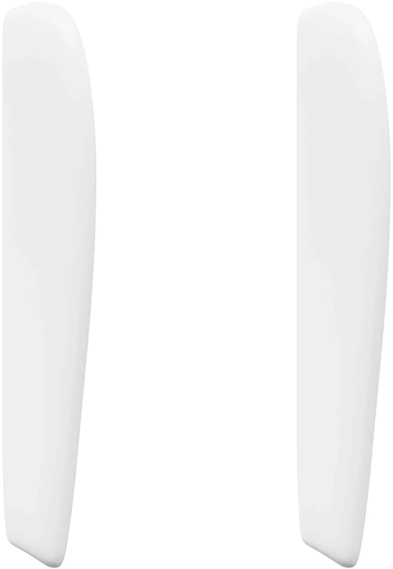 vidaXL Αυτί Κεφαλής Λευκό 80 x 23 x 6 εκ. PVC