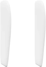 vidaXL Αυτί Κεφαλής Λευκό 80 x 23 x 6 εκ. PVC