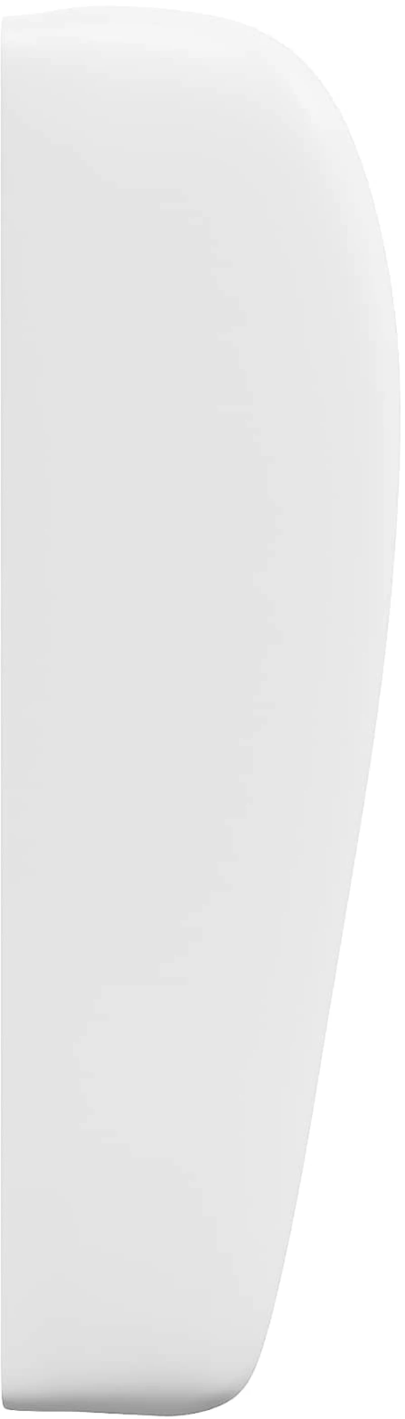 vidaXL Αυτί Κεφαλής Λευκό 80 x 23 x 6 εκ. PVC