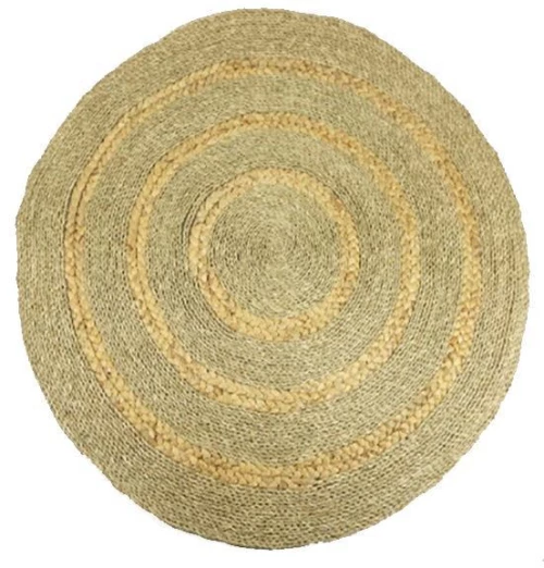 Χαλί στρογγυλό boho rattan Ø120εκ.