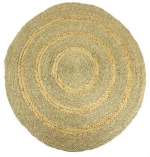 Χαλί στρογγυλό boho rattan Ø120εκ.