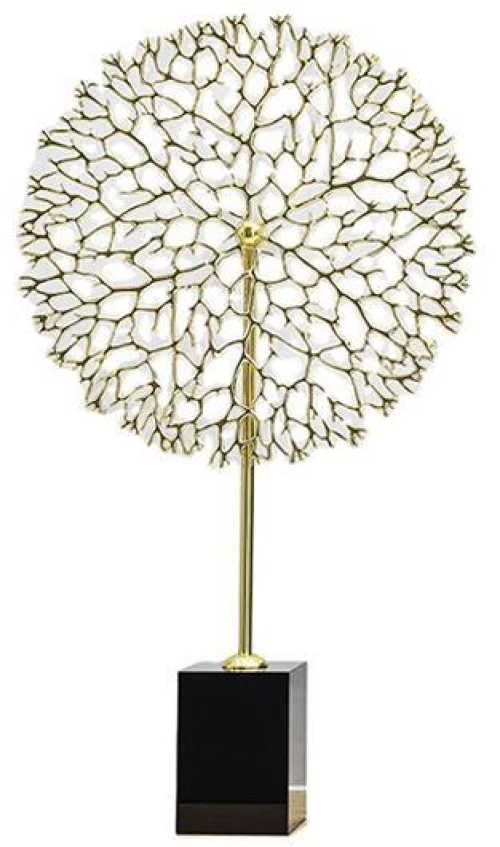 Επιτραπέζιο διακοσμητικό "Dandelion", μεταλλικό, 28x51εκ.