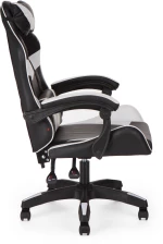 Καρέκλα γραφείου gaming William PU μαύρο-λευκό 60x59x108/118