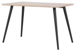 Τραπέζι ξύλινο Nextdeco καφέ Υ75x120x70εκ