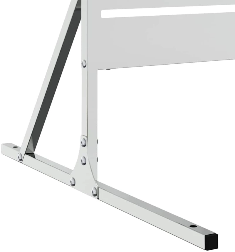 vidaXL Οθόνη Ιδιωτικότητας Γκρι 100 x 50 x 180 εκ. Ατσάλι