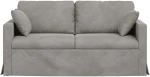 vidaXL Καναπές Ανοιχτό γκρι 158 x 78 x 80 εκ Βελούδο