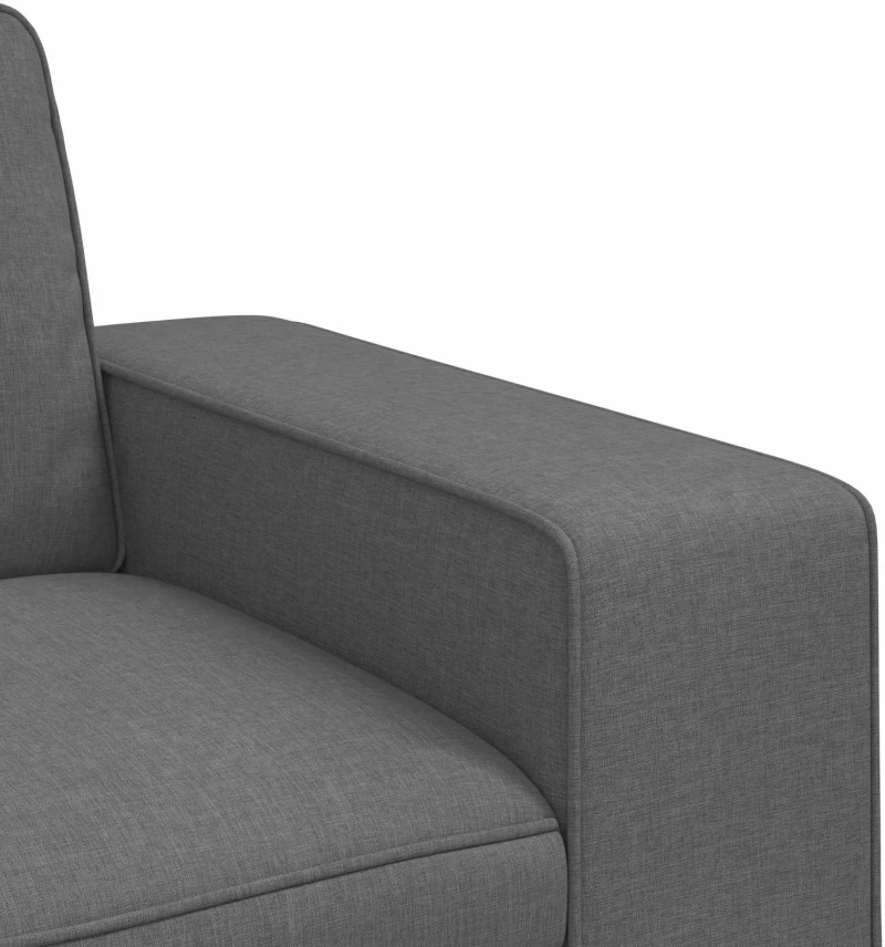 vidaXL Σετ Καναπέ 2 pcs Σκούρο Γκρι 162 x 80 x 82 εκ ύφασμα
