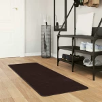 vidaXL Χαλί Runner MARSA Ανθρακί 50 x 150 cm Πολυέστερ και PVC