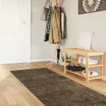 vidaXL Χαλί Runner MARSA Δασώδες Πράσινο 80 x 250 cm Πολυέστερ και PVC