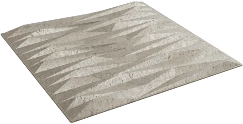 vidaXL Πάνελ τοίχου 48 pcs Πέτρα Μπετόν 50 x 50 cm Φελιζόλ XPS