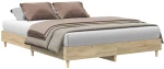 vidaXL Σκελετός Κρεβατιού 2 pcs Σονόμα 152 x 203 cm Επεξεργασμένο ξύλο
