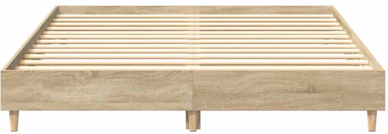 vidaXL Σκελετός Κρεβατιού 2 pcs Σονόμα 152 x 203 cm Επεξεργασμένο ξύλο