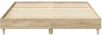 vidaXL Σκελετός Κρεβατιού 2 pcs Σονόμα 152 x 203 cm Επεξεργασμένο ξύλο